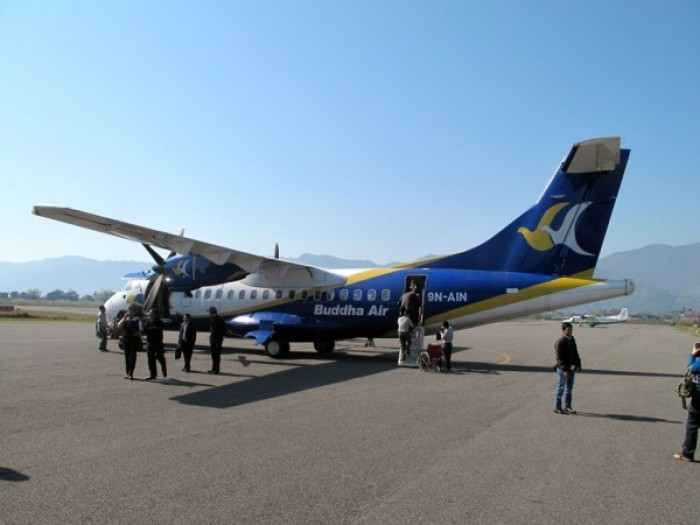 Explore my flight · Kathmandu ↔ Pokhara — photo 1